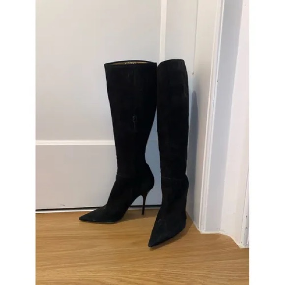Vintage Roberto Cavalli suede boots - Picture 2 of 4